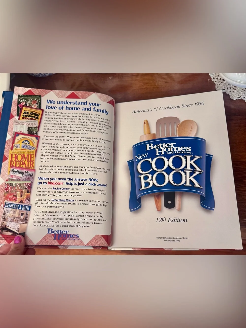 Better Homes and Gardens New Cook Book - 12th Edition